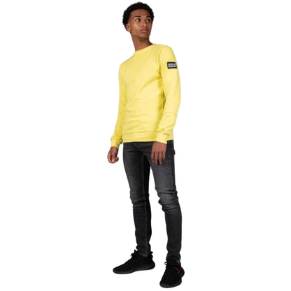 LEON CREWNECK SWEATSHIRT - YELLOW