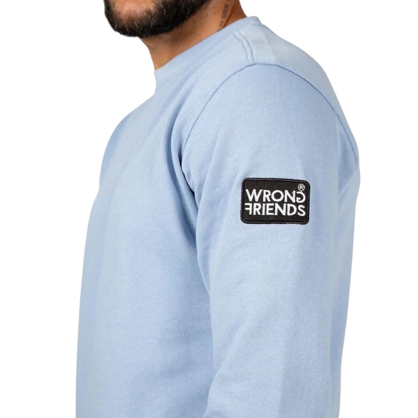 LEON CREWNECK SWEATSHIRT - BLUE