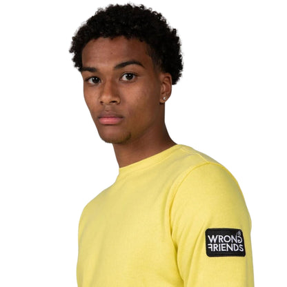 LEON CREWNECK SWEATSHIRT - YELLOW