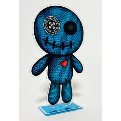 WRONG FRIENDS ACRYLIC VOODOO - 50cm POS-materiaal BLUE