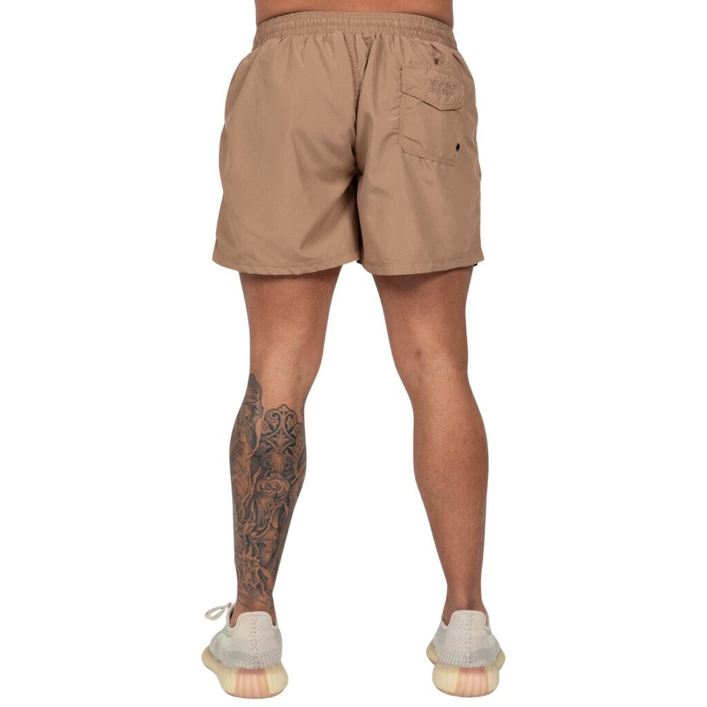 WRONG FRIENDS CORFU (SWIM) SHORTS SHORTS BEIGE