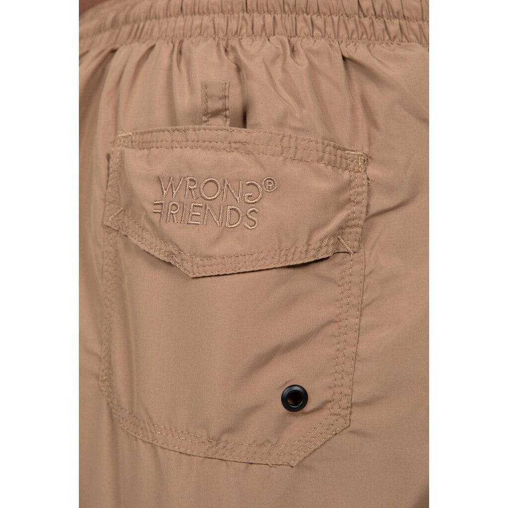 WRONG FRIENDS CORFU (SWIM) SHORTS SHORTS BEIGE