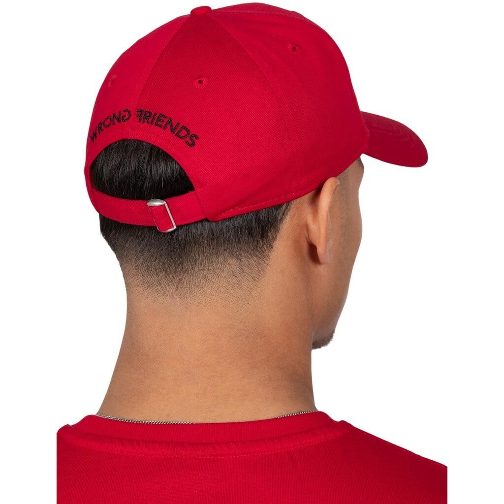 WRONG FRIENDS FAST LIFE CAP CAPS RED