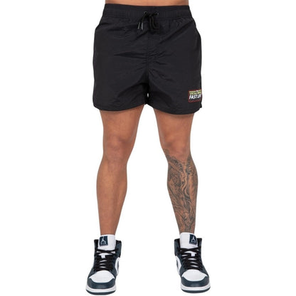 WRONG FRIENDS FAST LIFE SHORTS SHORTS BLACK