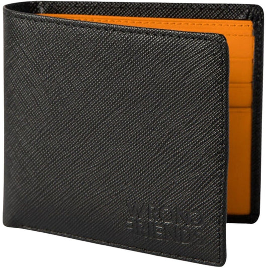 WRONG FRIENDS GENEVE WALLET ACCESSOIRES BLACK/ORANGE