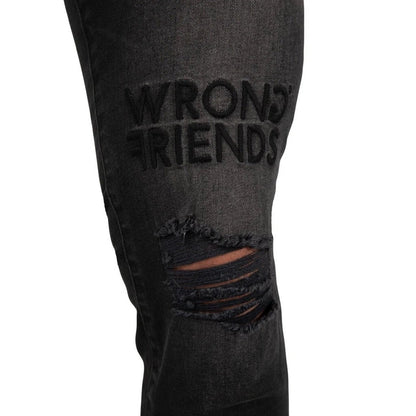 WRONG FRIENDS LOS ANGELES JEANS JEANS BLACK