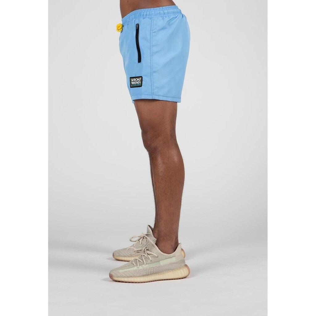 WRONG FRIENDS LUGO (SWIM) SHORTS SHORTS LIGHT BLUE