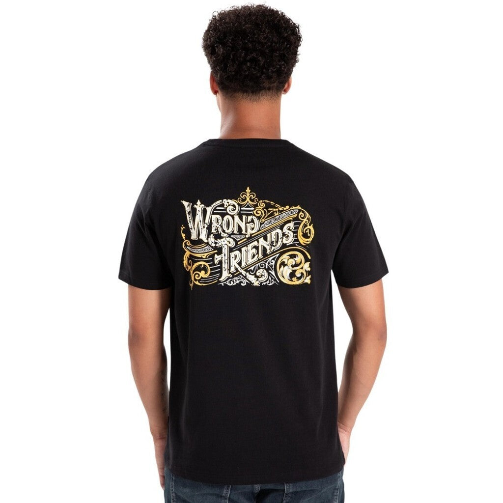 WRONG FRIENDS LUXOR T-SHIRT T-SHIRTS BLACK