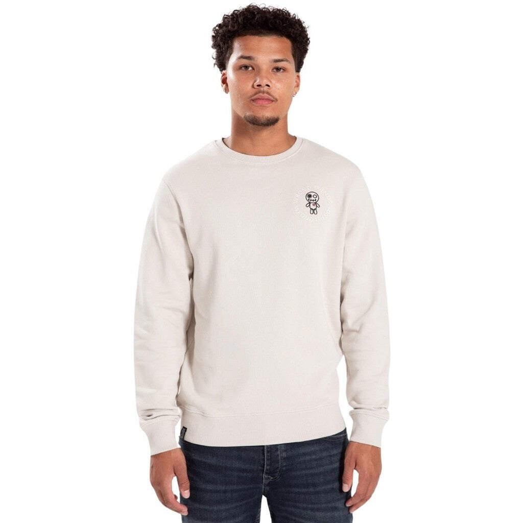 WRONG FRIENDS MEMPHIS SWEATER SWEATERS LIGHT GREY