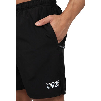 WRONG FRIENDS MESSINA (SWIM) SHORTS SHORTS BLACK