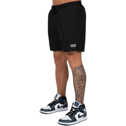 WRONG FRIENDS MESSINA (SWIM) SHORTS SHORTS BLACK