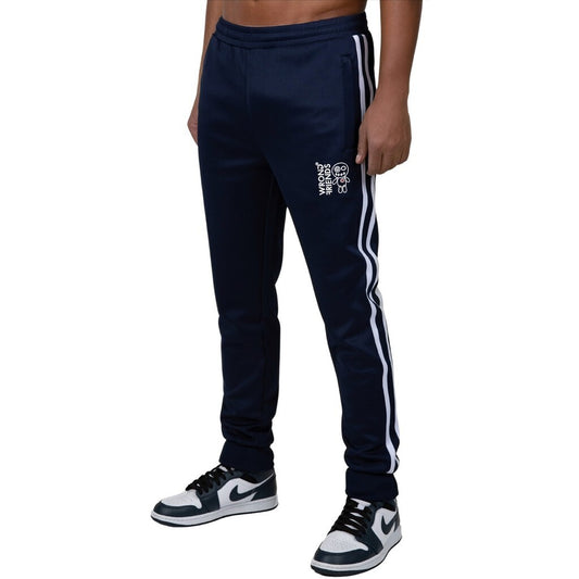 WRONG FRIENDS MILAZZO TRACK PANTS TRACKSUITS NAVY