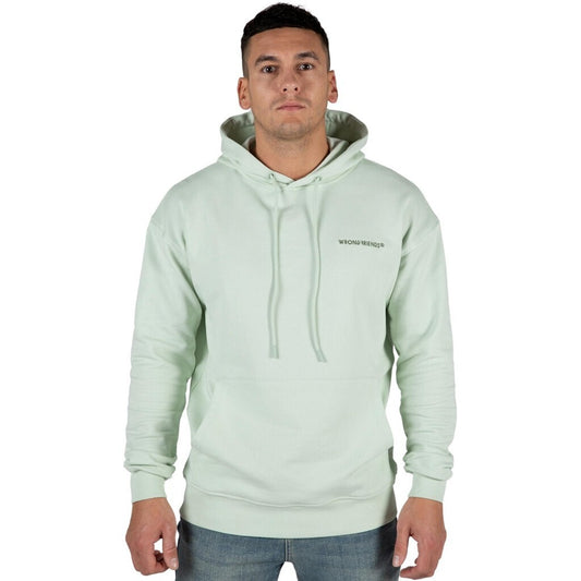 WRONG FRIENDS NAMEN HOODIE HOODIES LIGHT GREEN