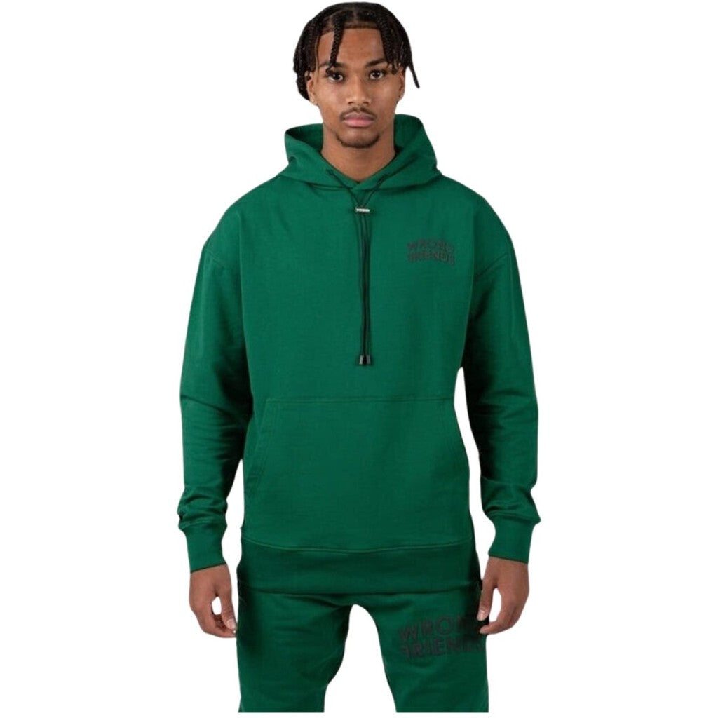 WRONG FRIENDS ORLANDO OVERSIZED HOODIE HOODIES GREEN