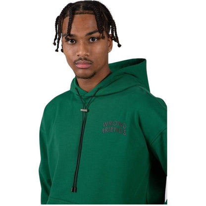 WRONG FRIENDS ORLANDO OVERSIZED HOODIE HOODIES GREEN