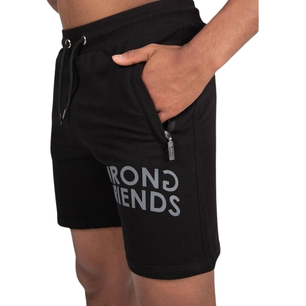 WRONG FRIENDS ORLANDO SHORTS SHORTS BLACK