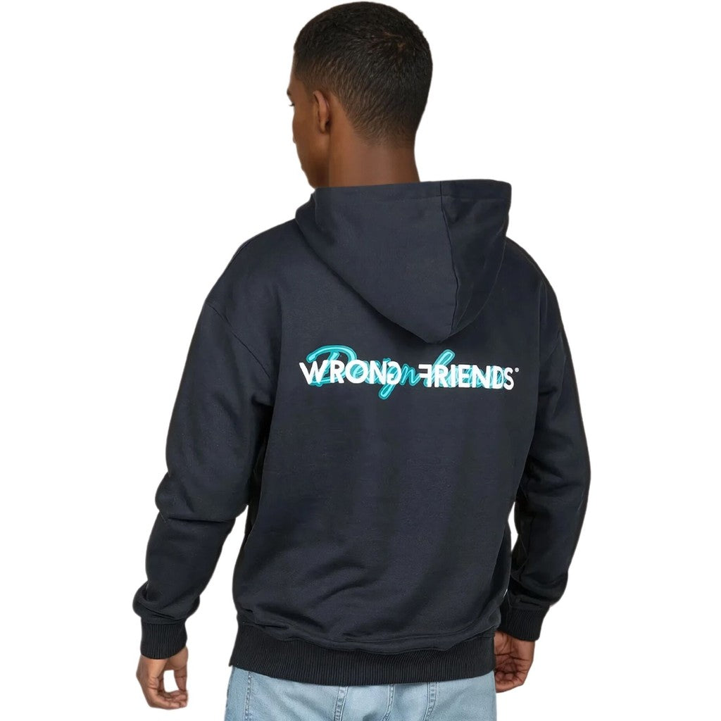 WRONG FRIENDS PILSEN HOODIE HOODIES ANTHRACITE