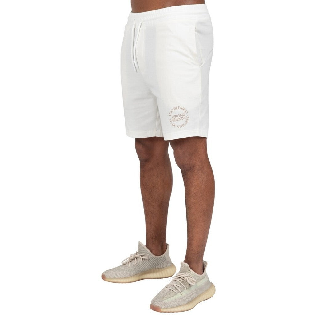 WRONG FRIENDS SAFI SHORTS SHORTS COCONUT WHITE