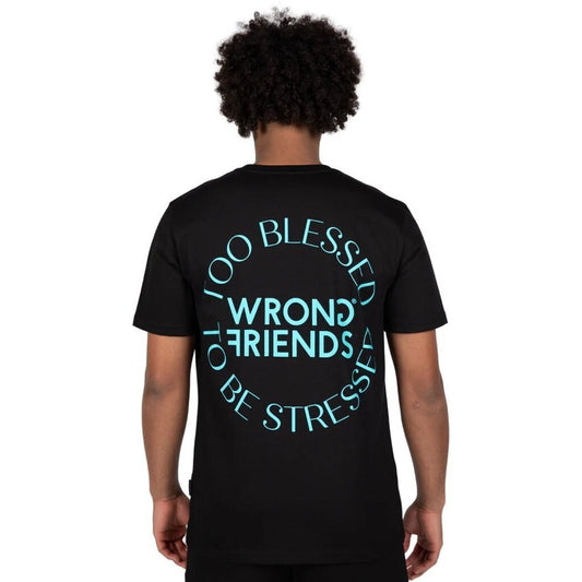 WRONG FRIENDS SAFI T-SHIRT T-SHIRTS BLACK