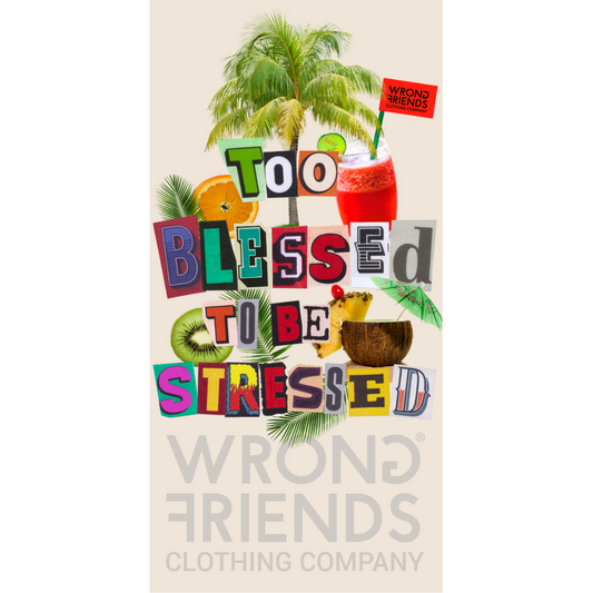 WRONG FRIENDS TULUM BEACH TOWEL ACCESSOIRES BEIGE