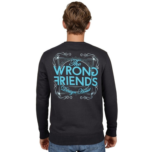 WRONG FRIENDS VARNA SWEATER SWEATERS BLACK