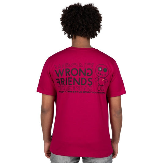 WRONG FRIENDS VICHY T-SHIRT T-SHIRTS CHERRY