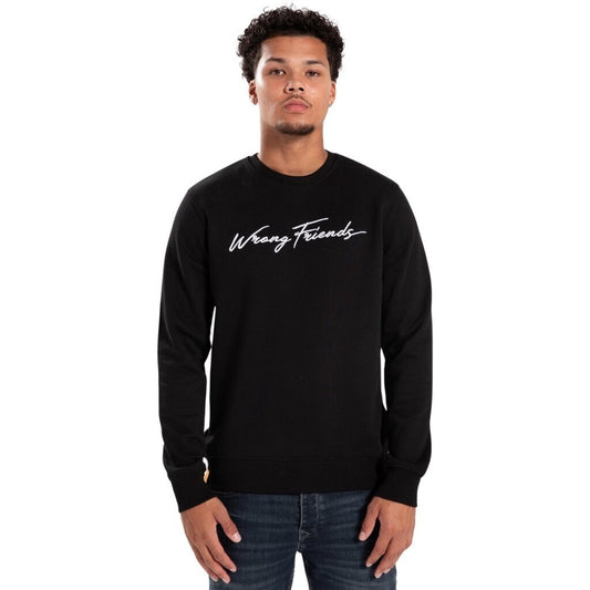 WRONG FRIENDS VIGO SWEATER SWEATERS BLACK